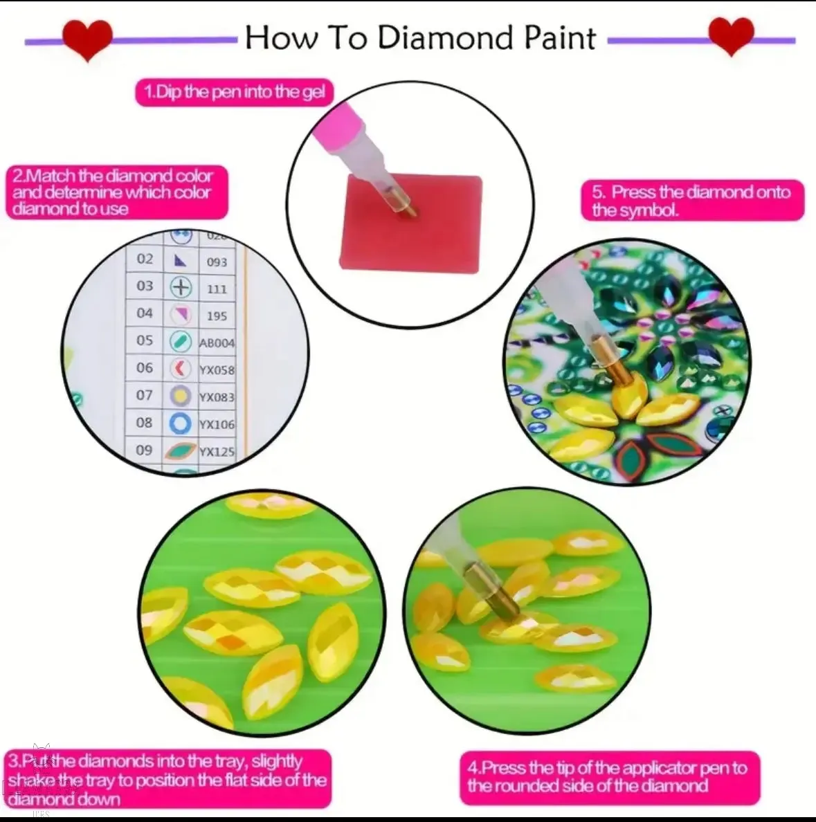 10pcs Diamond Painting Coasters Set - Cat Theme