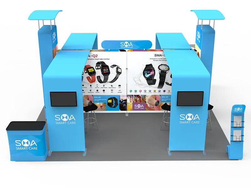 20X20 TRADE SHOW BOOTH DC-02
