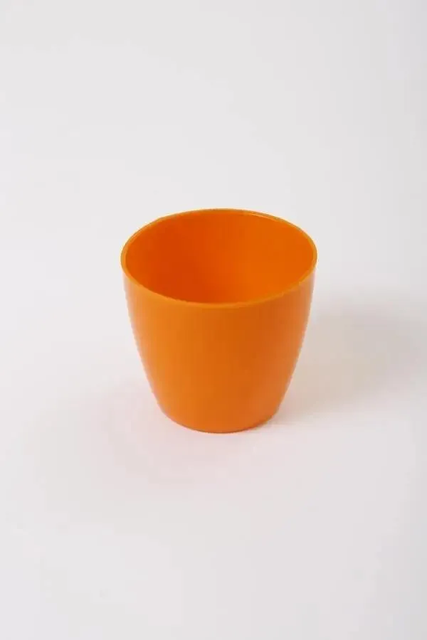 2.5 Inch Orange Singapore Pot (67mm)