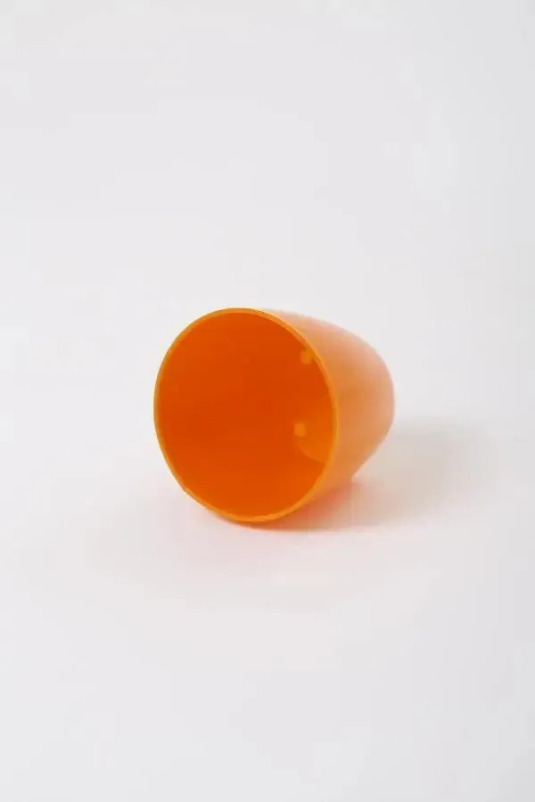 2.5 Inch Orange Singapore Pot (67mm)