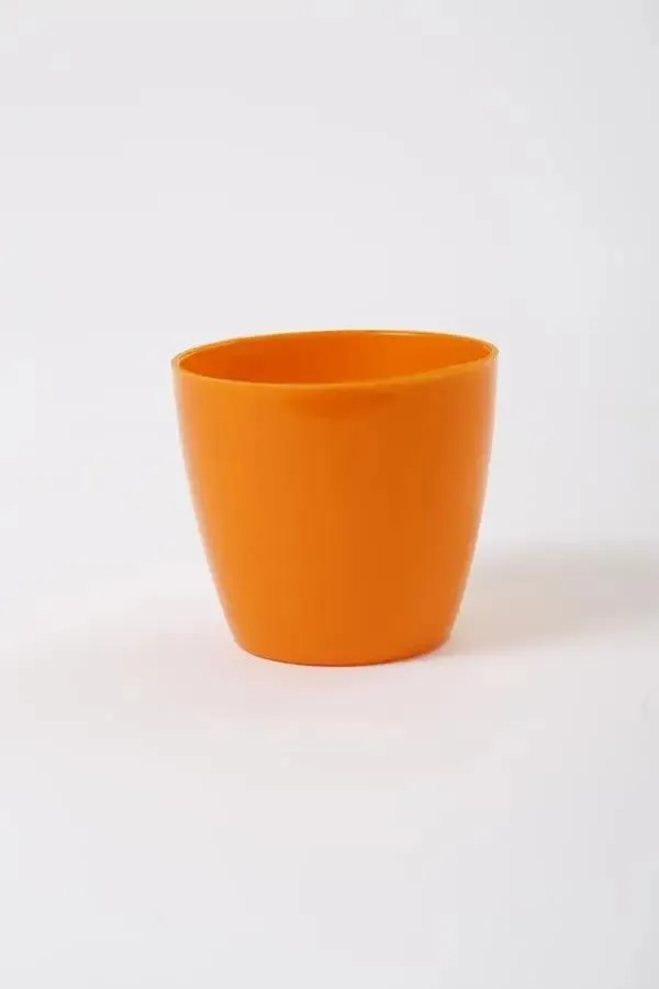2.5 Inch Orange Singapore Pot (67mm)