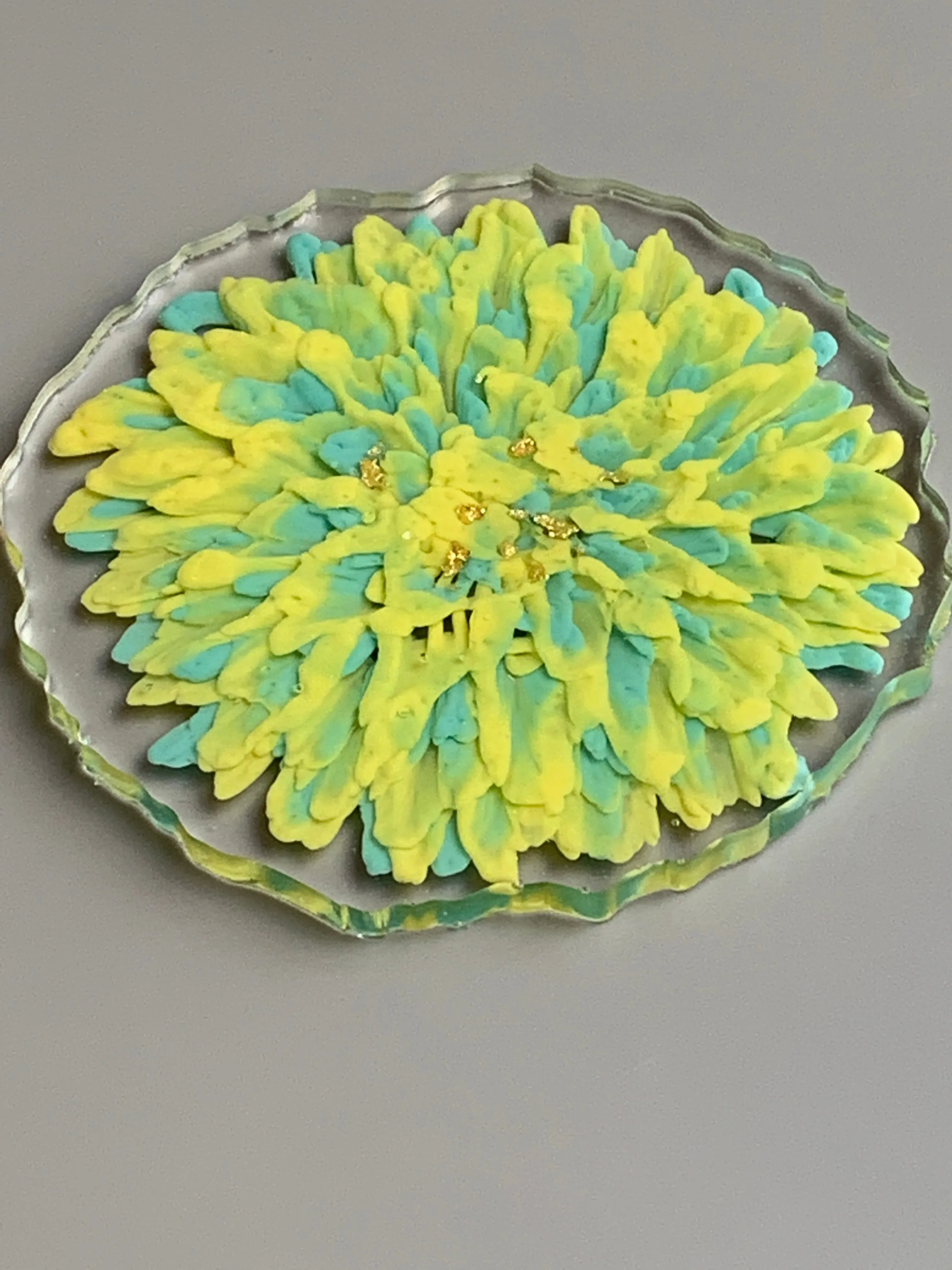 3D Floral Coasters - Chrysanthemums