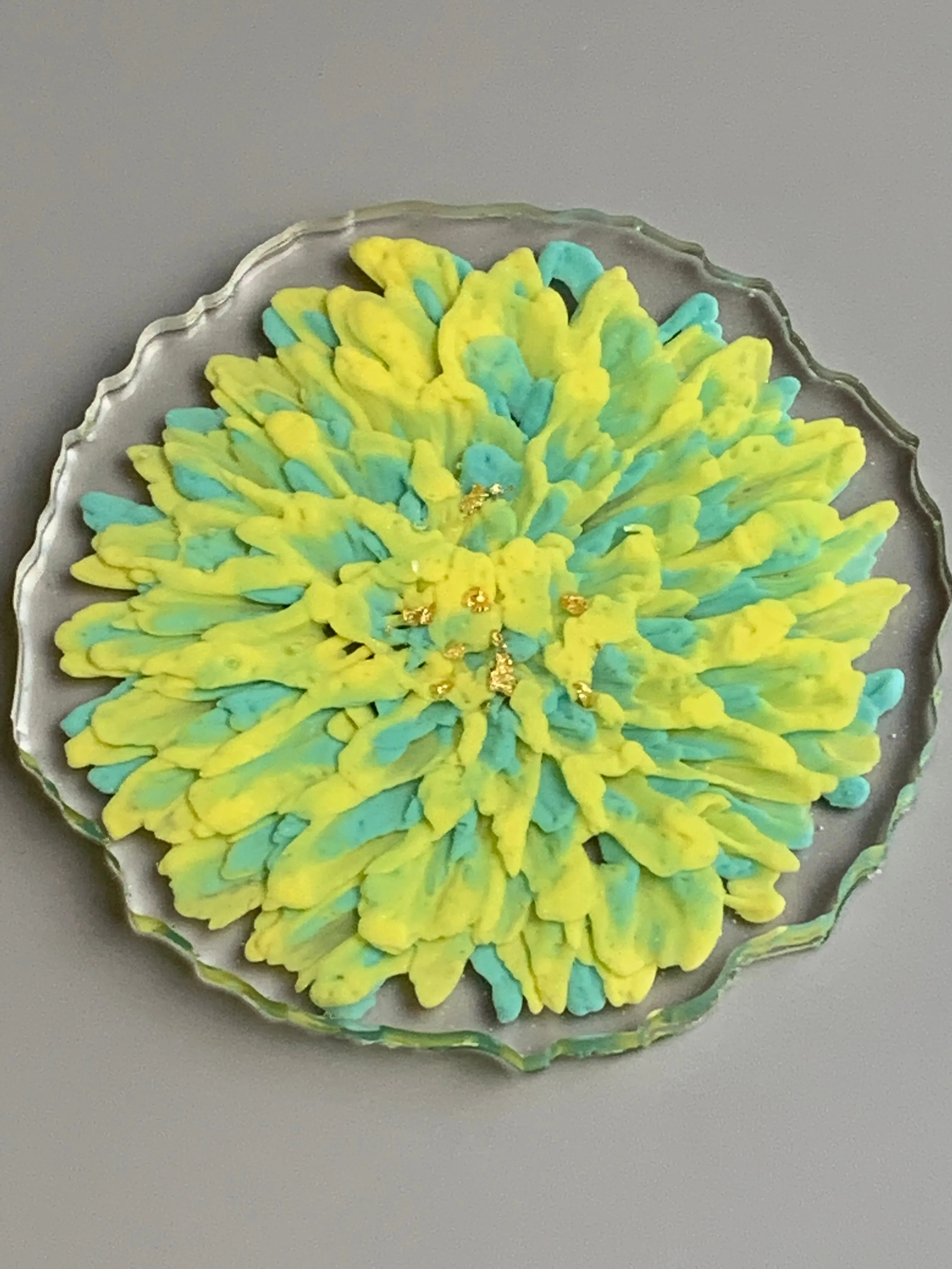 3D Floral Coasters - Chrysanthemums