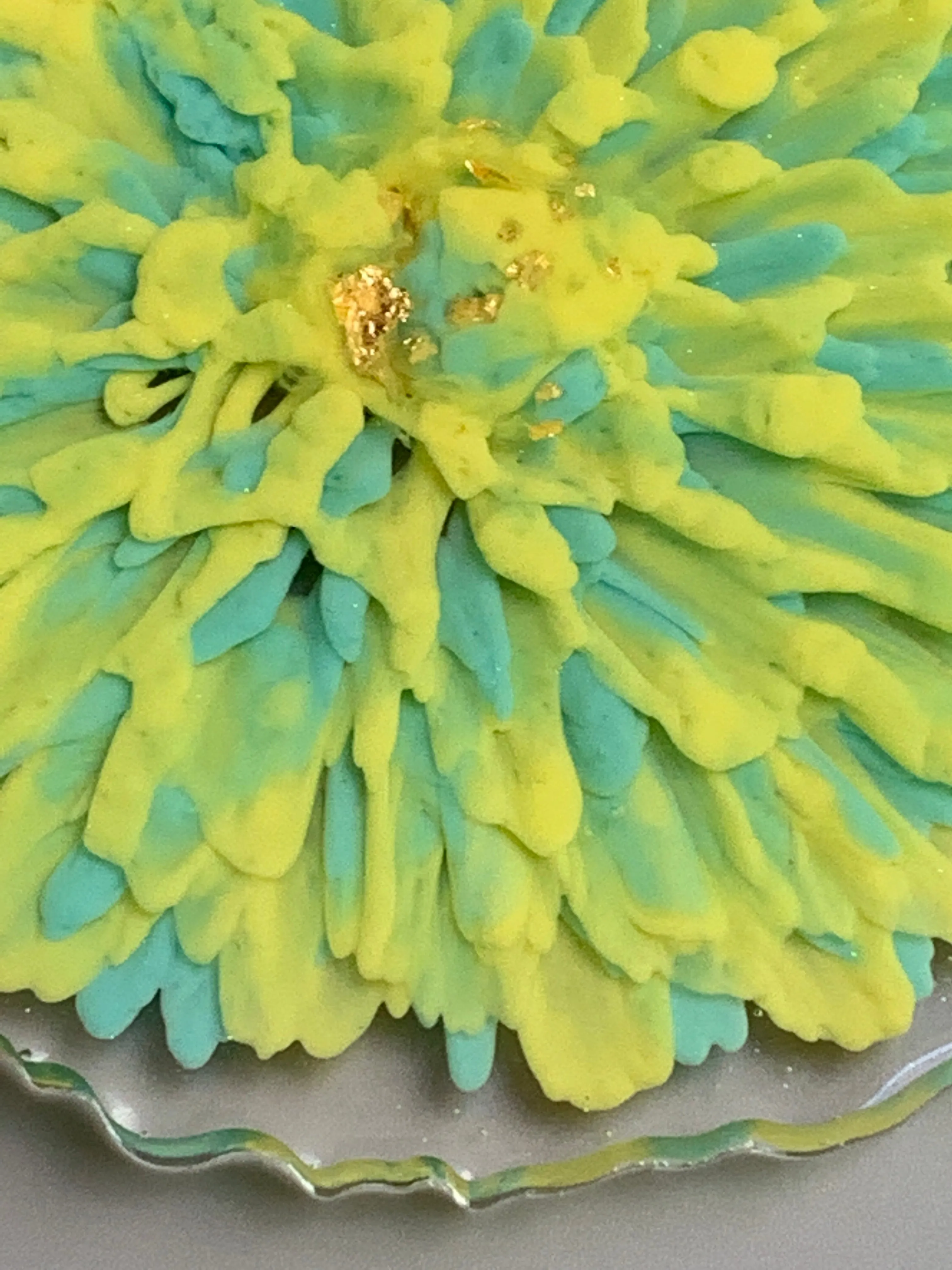 3D Floral Coasters - Chrysanthemums