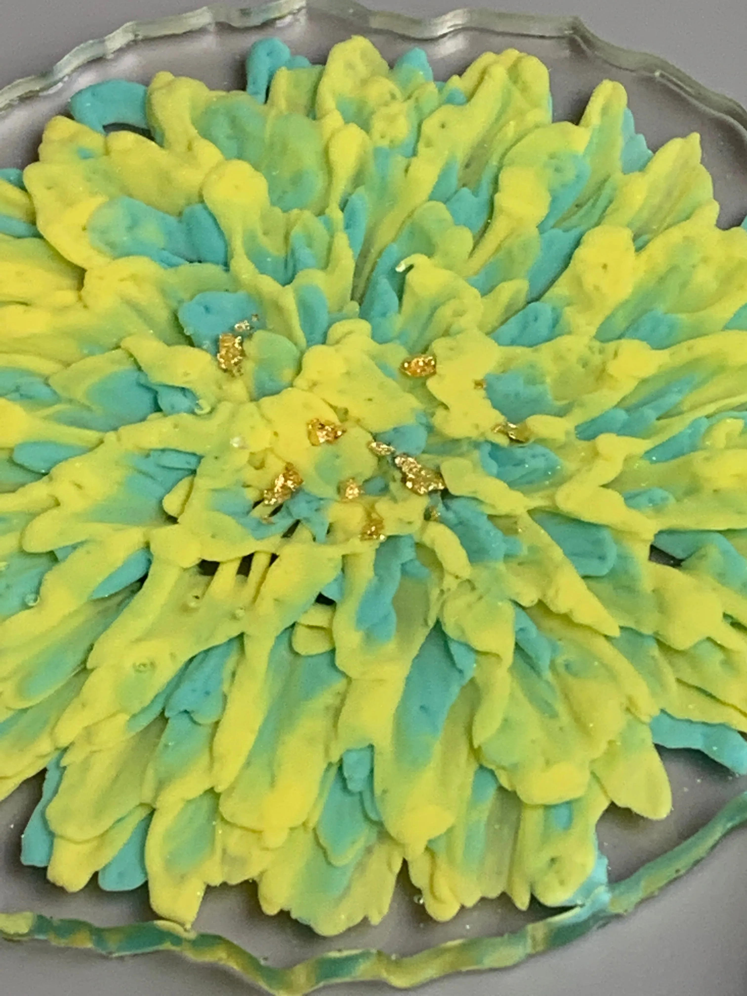 3D Floral Coasters - Chrysanthemums