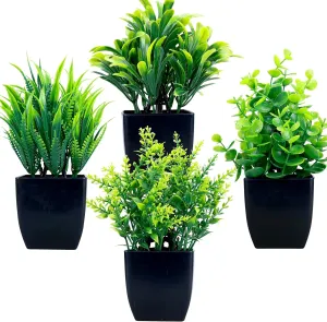 4 Pack Fake Plants