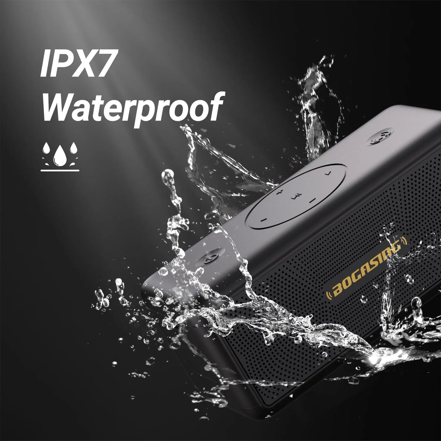 40W High-Power Portable Bluetooth Speaker