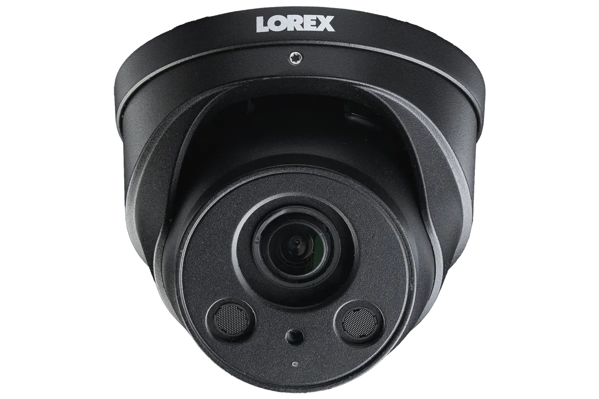 4K Nocturnal IP NVR System with 16-channel NVR, Four 4K IP Dome and Four 4K IP Motorized Zoom Bullet Cameras, 250FT Night Vision