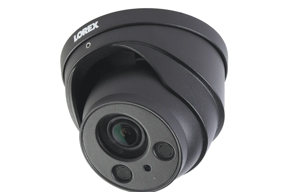 4K Nocturnal IP NVR System with 16-channel NVR, Four 4K IP Dome and Four 4K IP Motorized Zoom Bullet Cameras, 250FT Night Vision