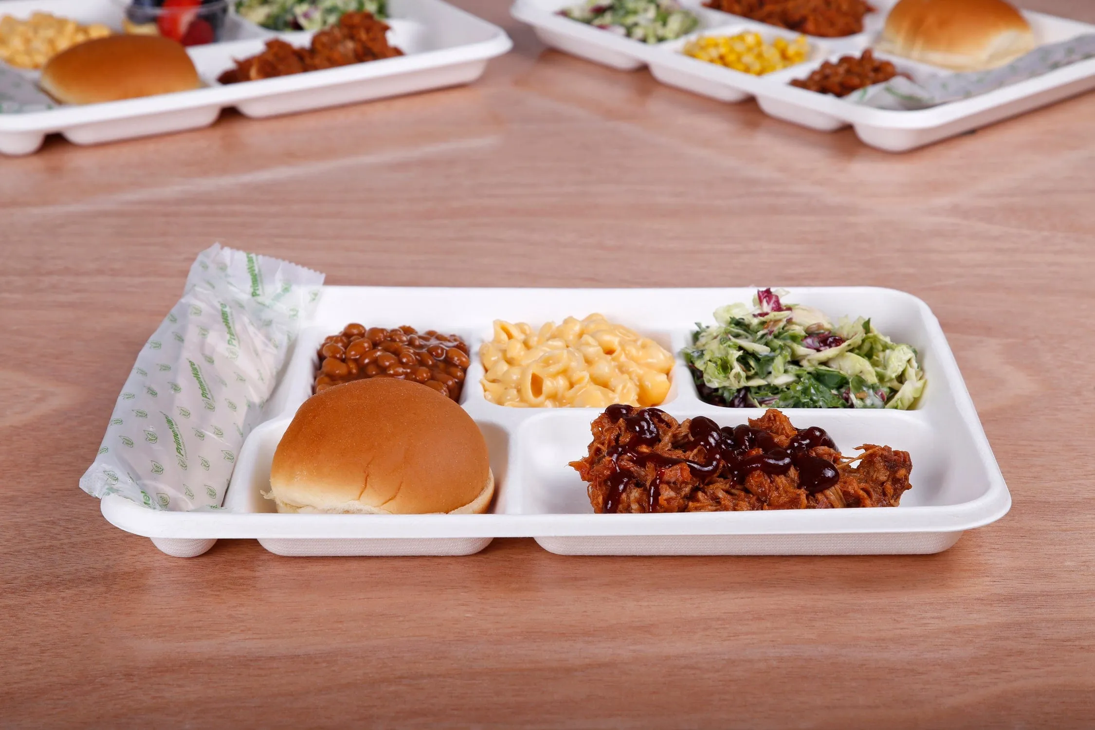 6 Compartment Trays, Case of 250