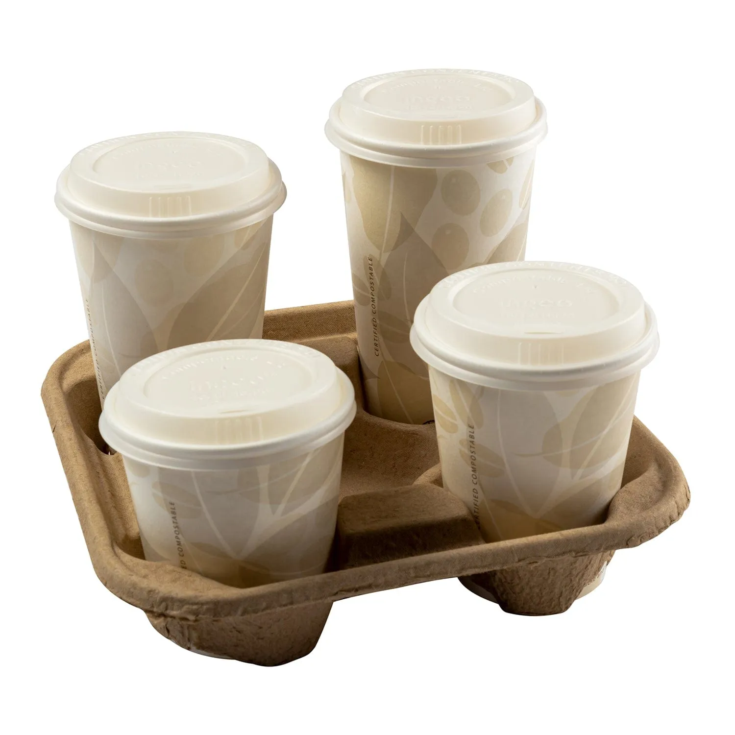 8 to 32 oz. 4 Cup Carriers, Case of 300