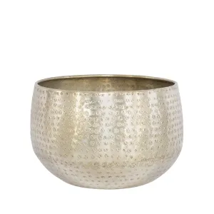 Adonis Silver Carved Bowl/Planter - Large