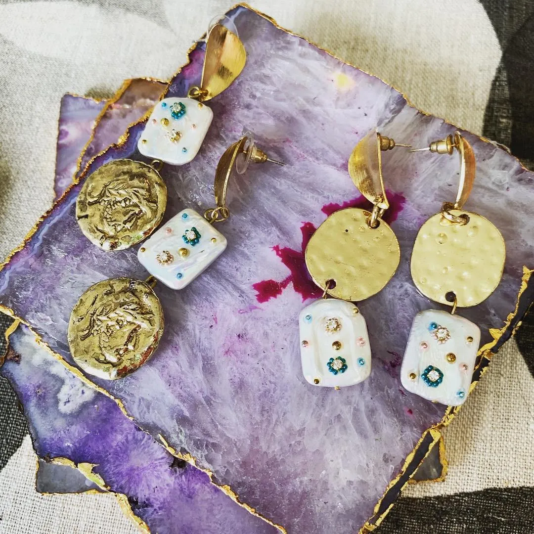 Agate Coasters by Shiva Designs Bespoke