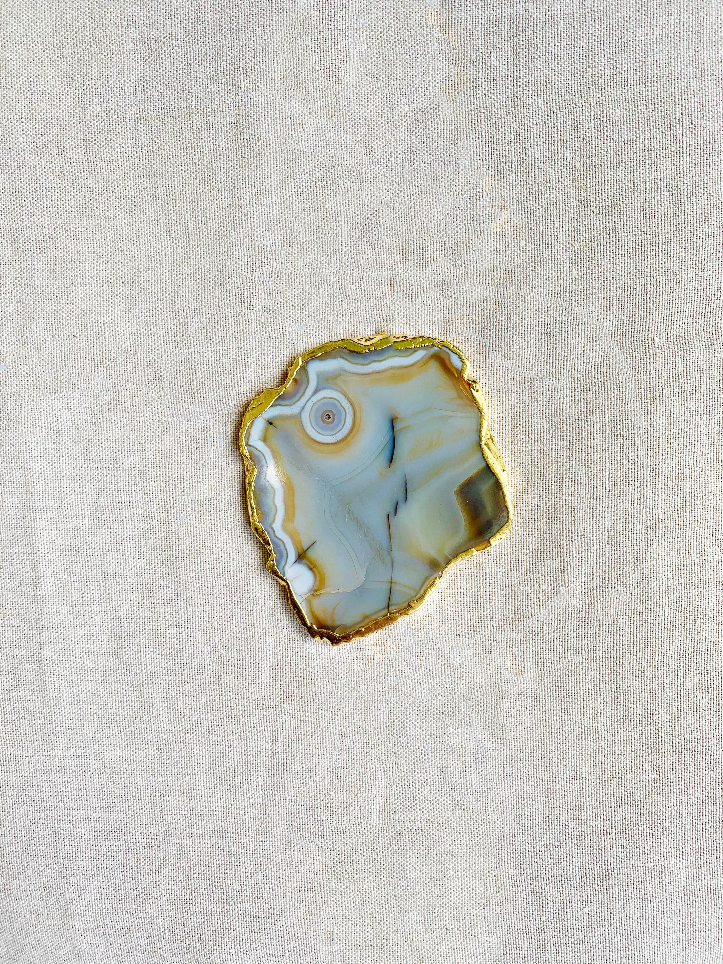 Agate Coasters by Shiva Designs Bespoke