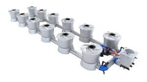 Alien Hydroponics - V-SYSTEM 12 Pot 2 Row Kit