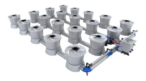 Alien Hydroponics - V-SYSTEM 20 Pot 4 Row Kit