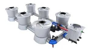 Alien Hydroponics - V-SYSTEM 6 Pot 2 Row Kit