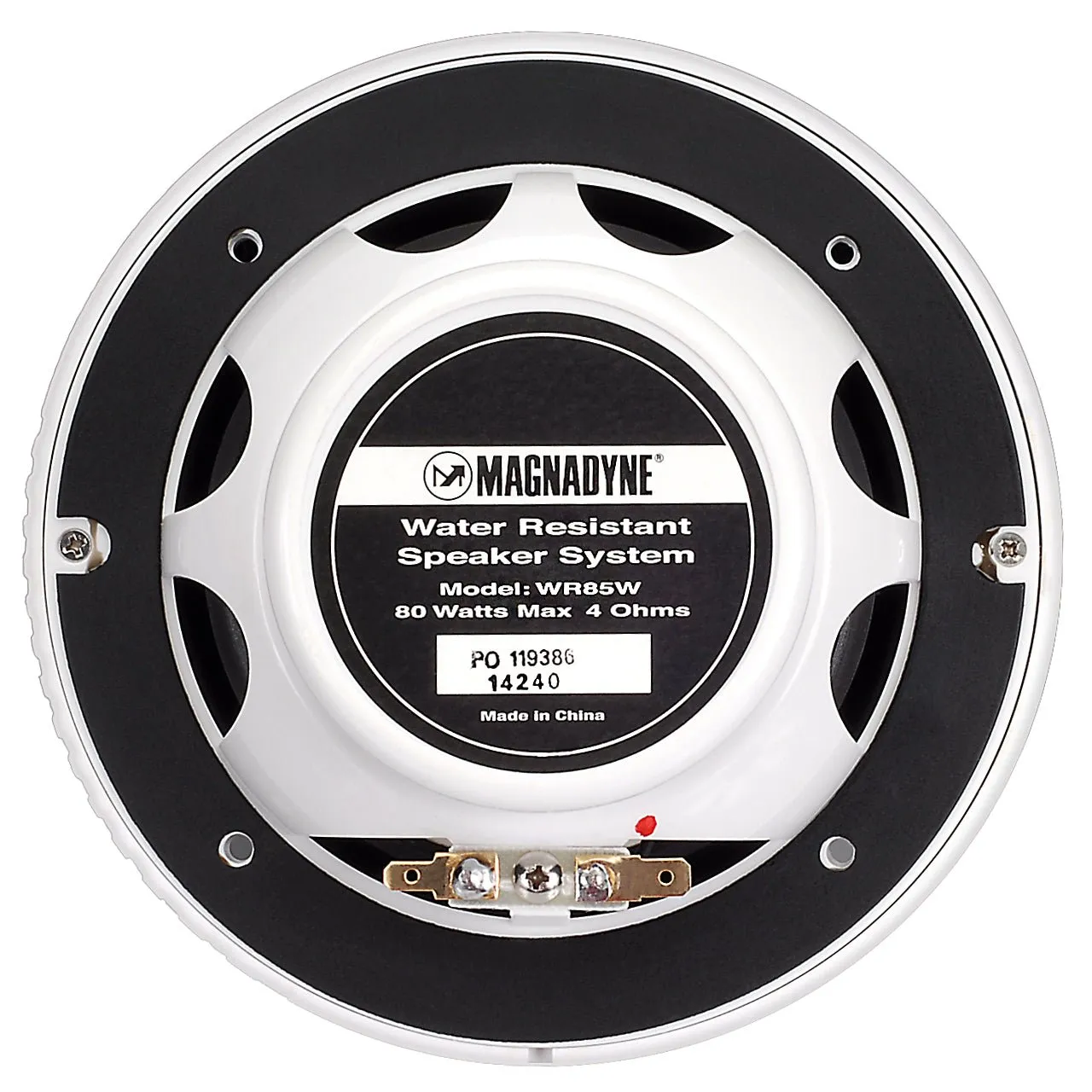 AquaVibe WR85W-PAIR | Marine Water-Resistant 6 1/2" 2-Way Speakers | Sold as a Pair