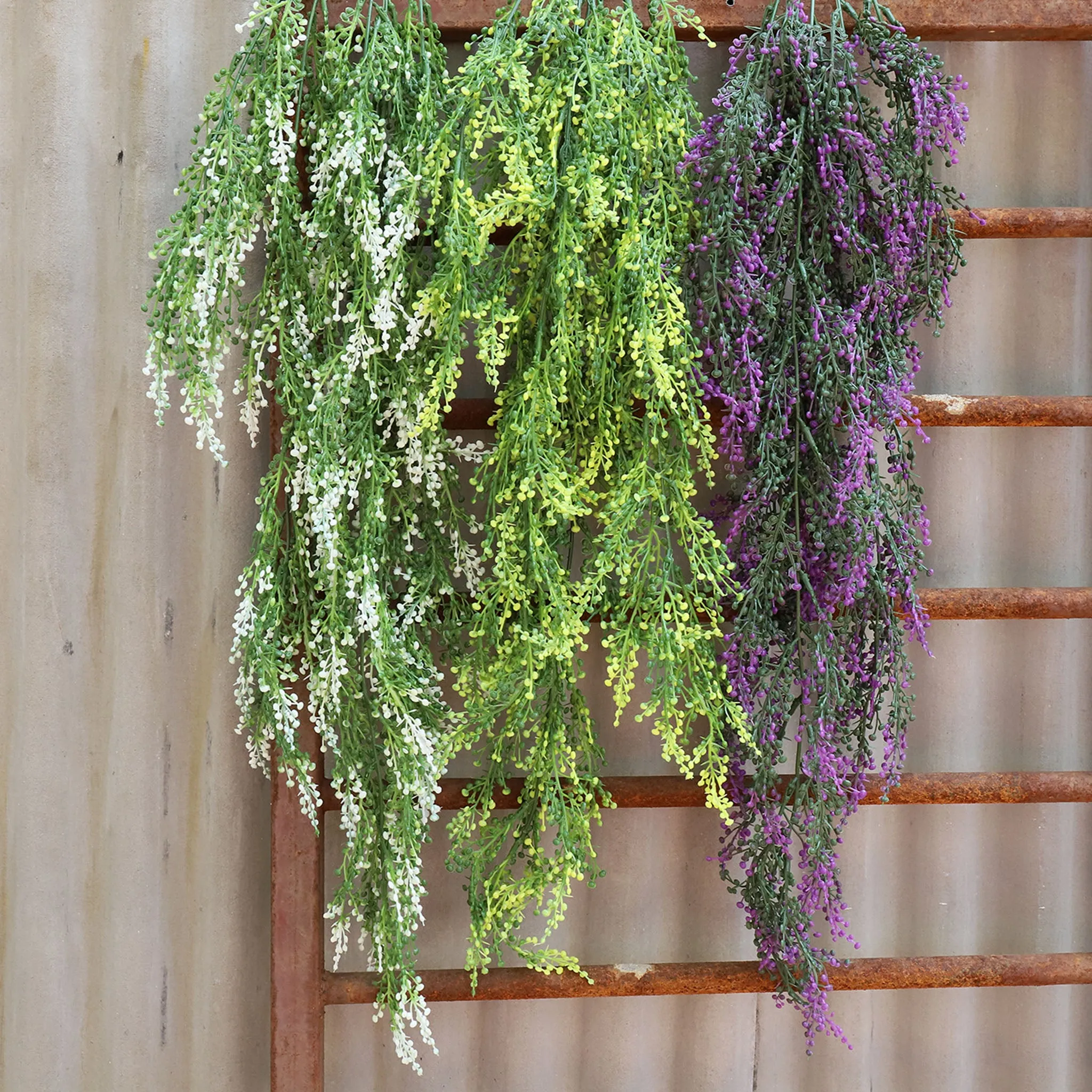 Artificial Hanging Plants for Wall Basket Planters