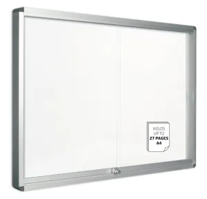 Bi-Office Double Door White Window Display - VT640109160