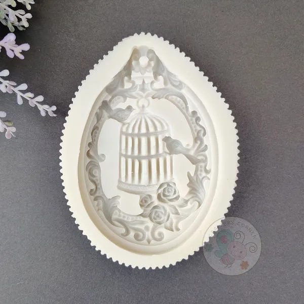 Bird Cage - Silicon Mould