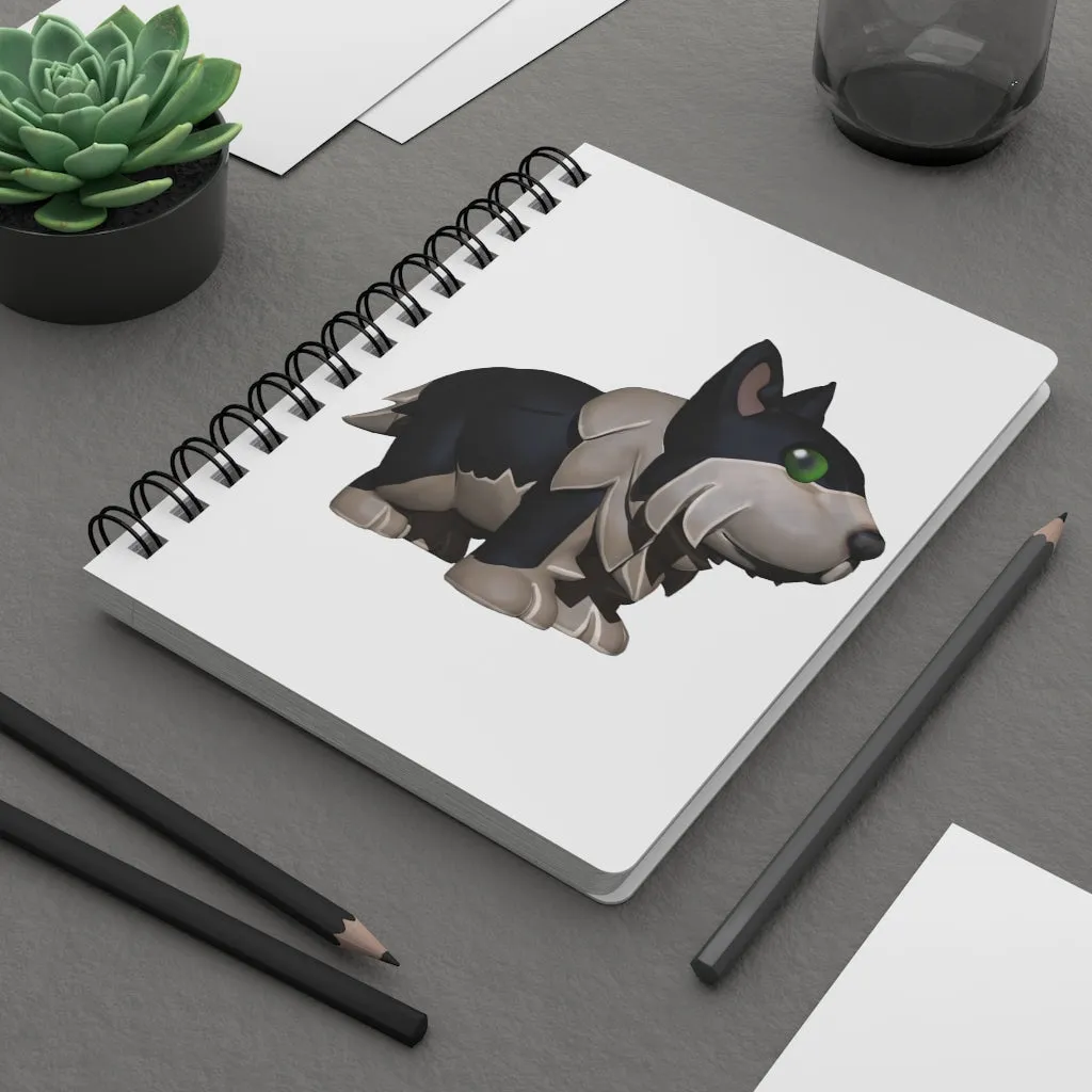 Black Dog Spiral Bound Journal