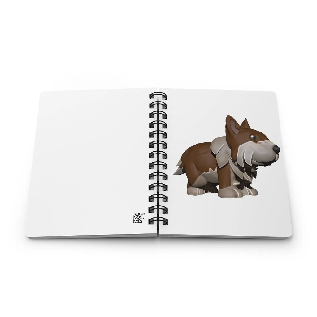 Brown Dog Spiral Bound Journal