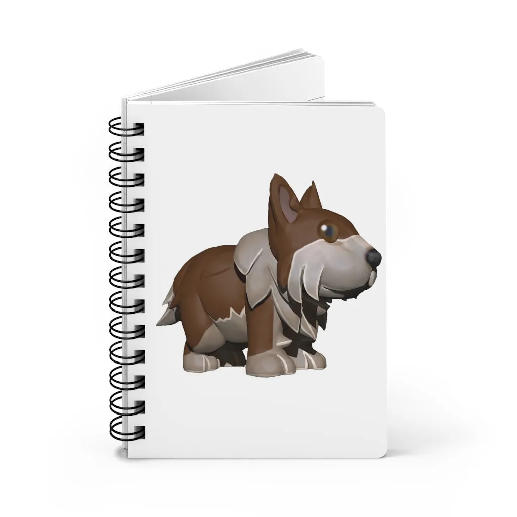 Brown Dog Spiral Bound Journal