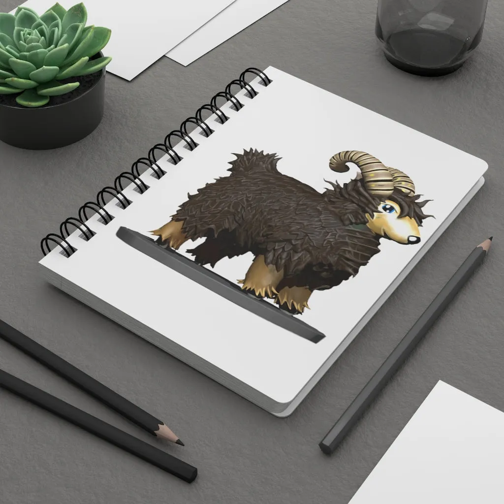 Brown Sheep Spiral Bound Journal