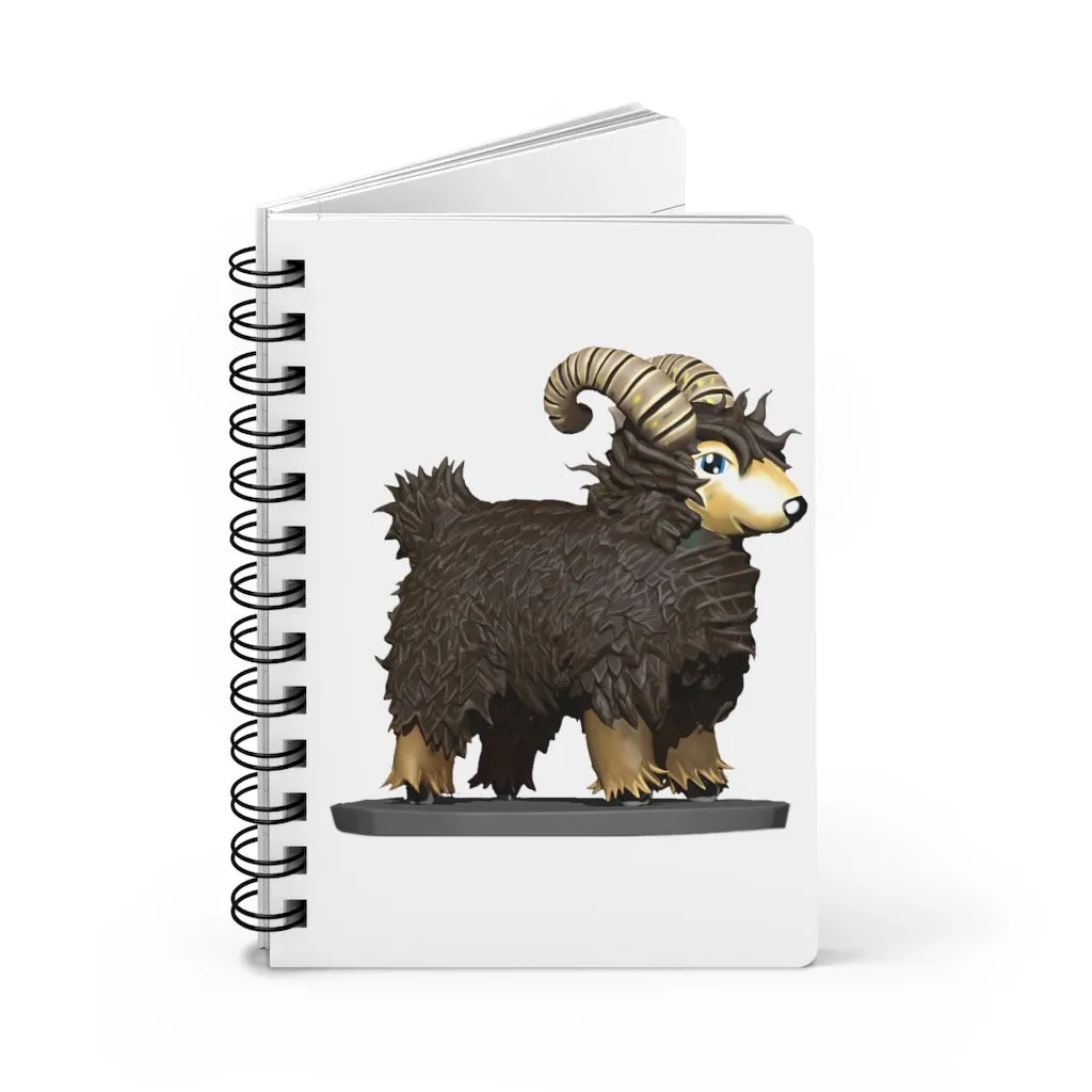 Brown Sheep Spiral Bound Journal