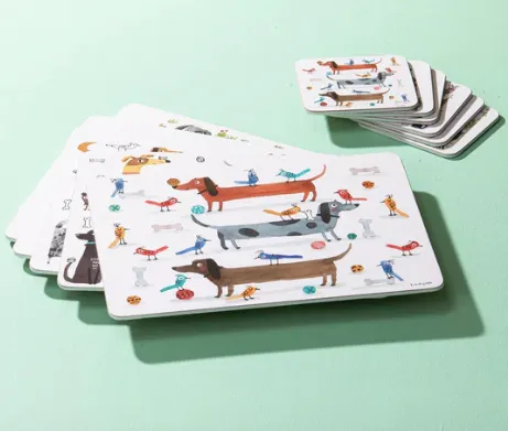Canine Capers Coasters