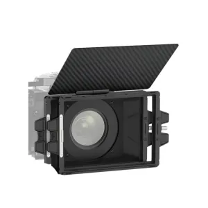Carbon Fiber Mini Matte Box with 2 Filter Trays & 4 Lens Ring Adapters 67/72/77/82mm