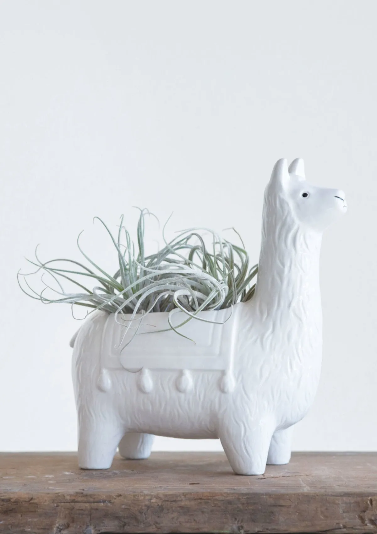 Ceramic Llama Planter