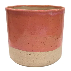 Ceramic Plant Pot - Coral