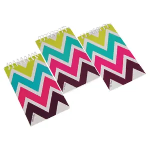 Chevon Patterned Notebooks