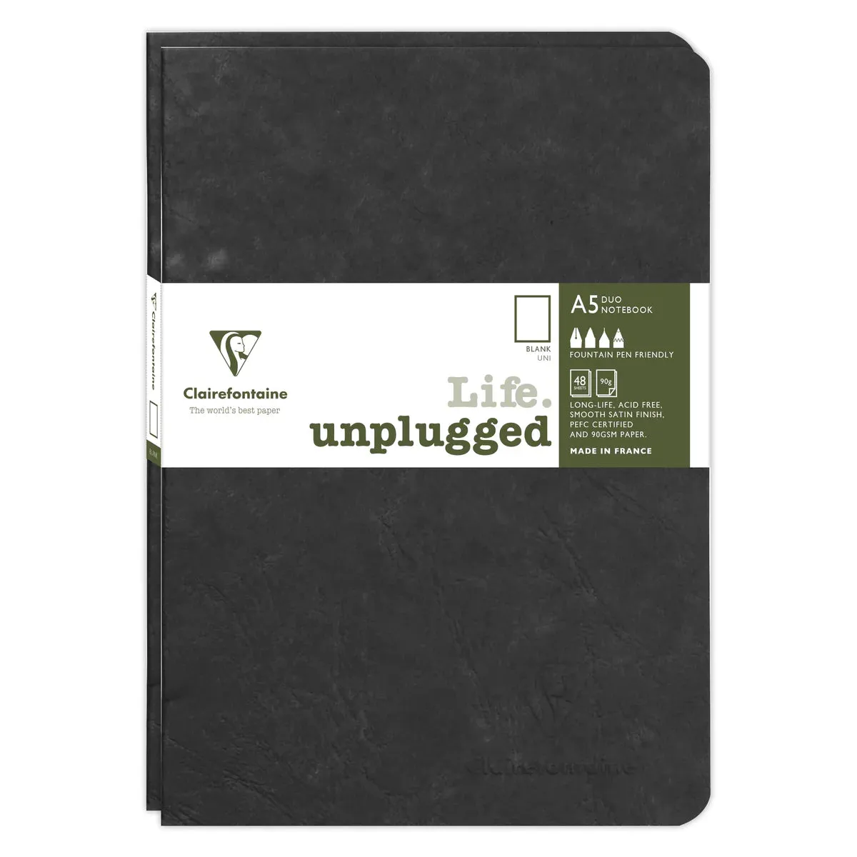 Clairefontaine My Essentials Life Unplugged Notebook 2pk