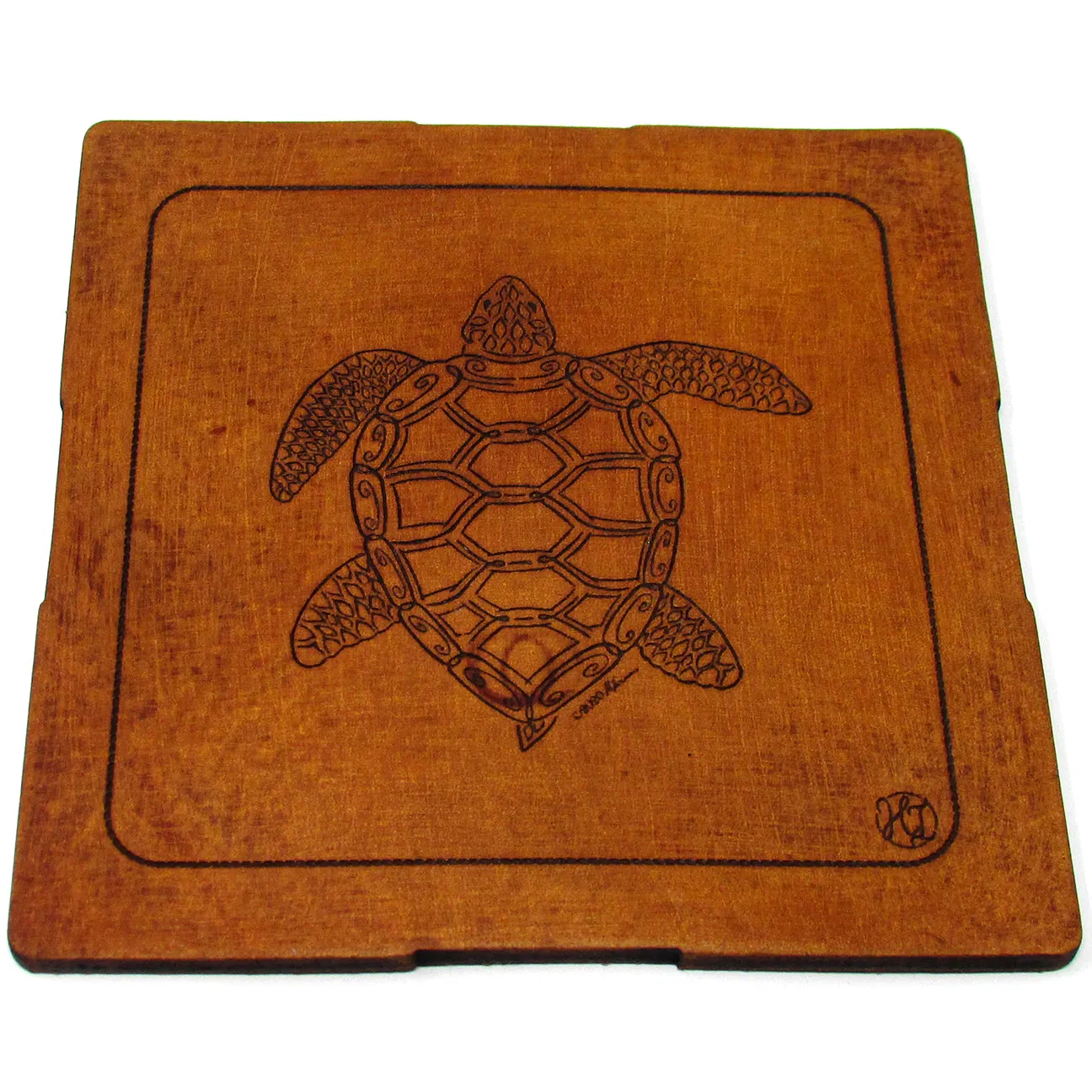 Coasters Set - Leather - Ocean Vibes