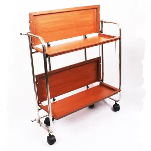 Colonial Foldable Trolley - Teak Colour
