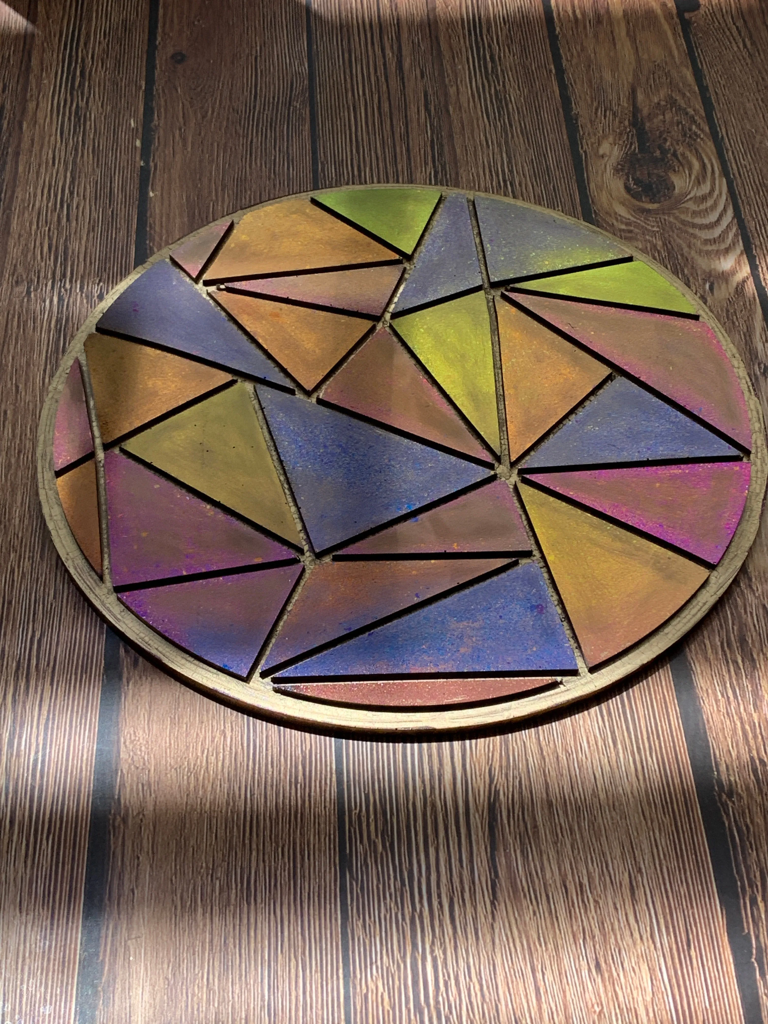 Color Shifting Tray - 9.5”