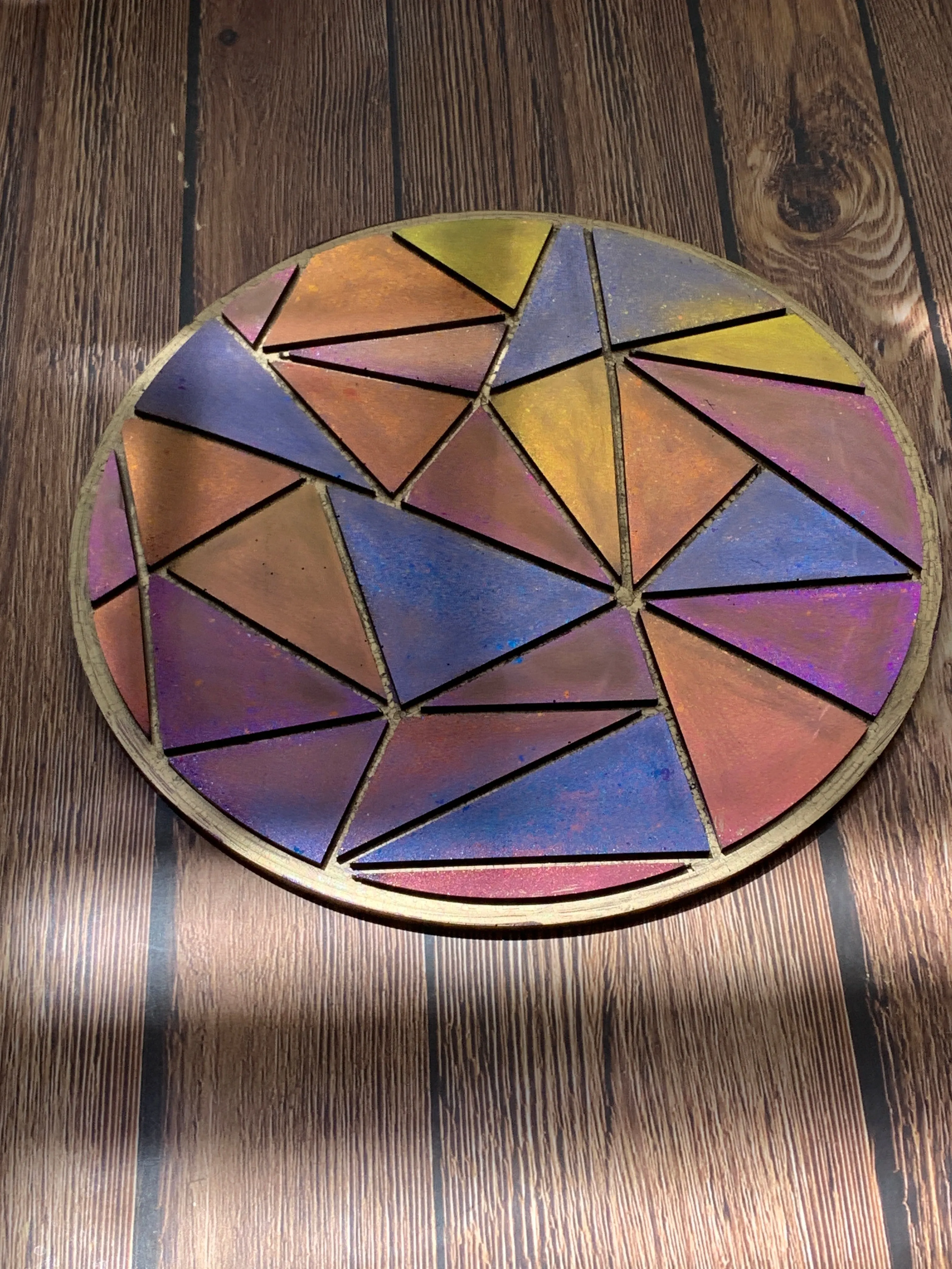 Color Shifting Tray - 9.5”