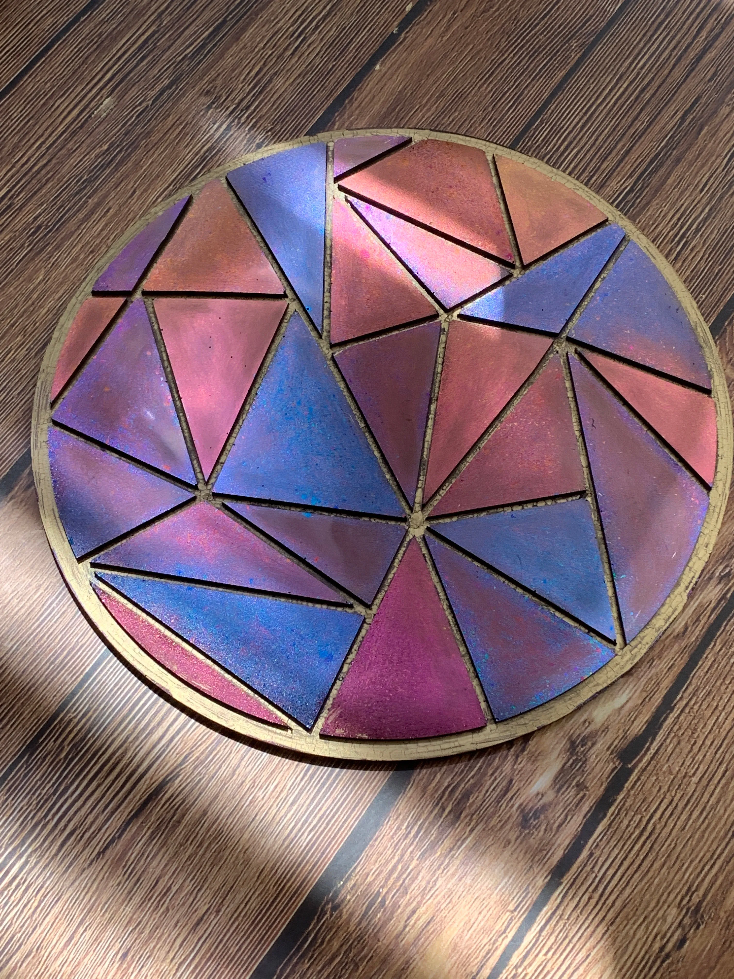 Color Shifting Tray - 9.5”