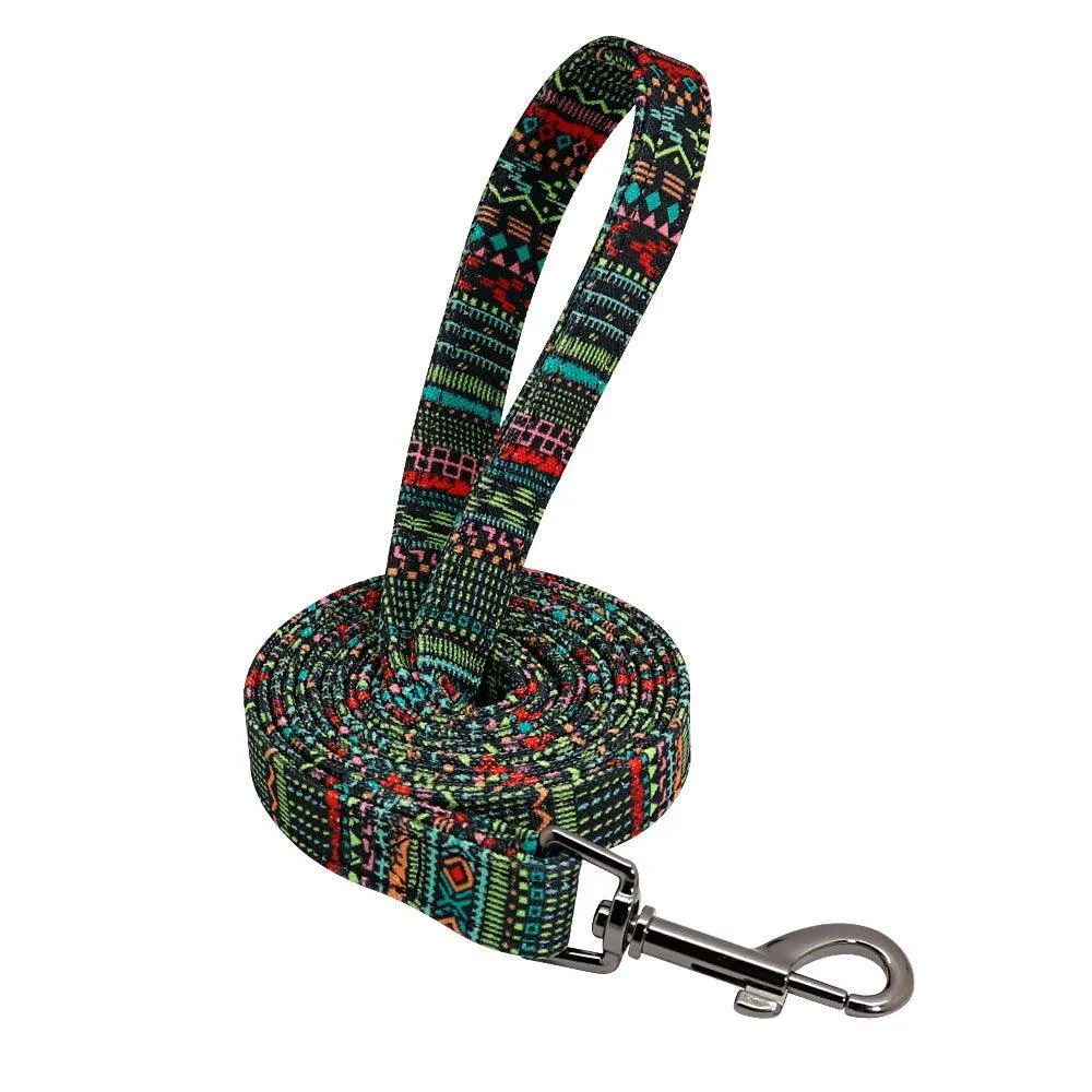 Colorful Personalized Dog Collar Set: Stylish Pet Accessories for All Breeds