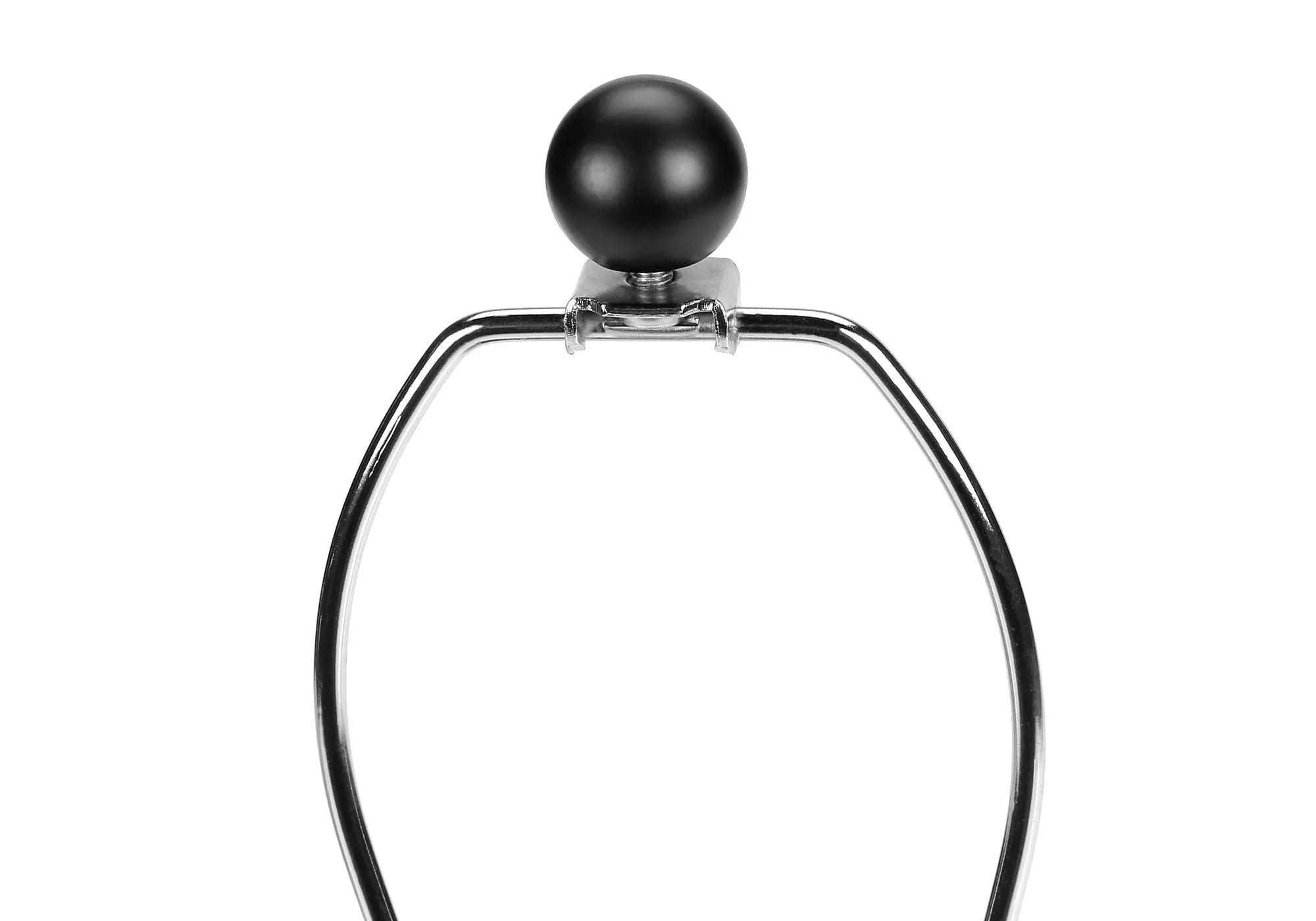 ContempoGlow: Black Concrete Table Lamp - Illuminate Your Space with Style! 24"H