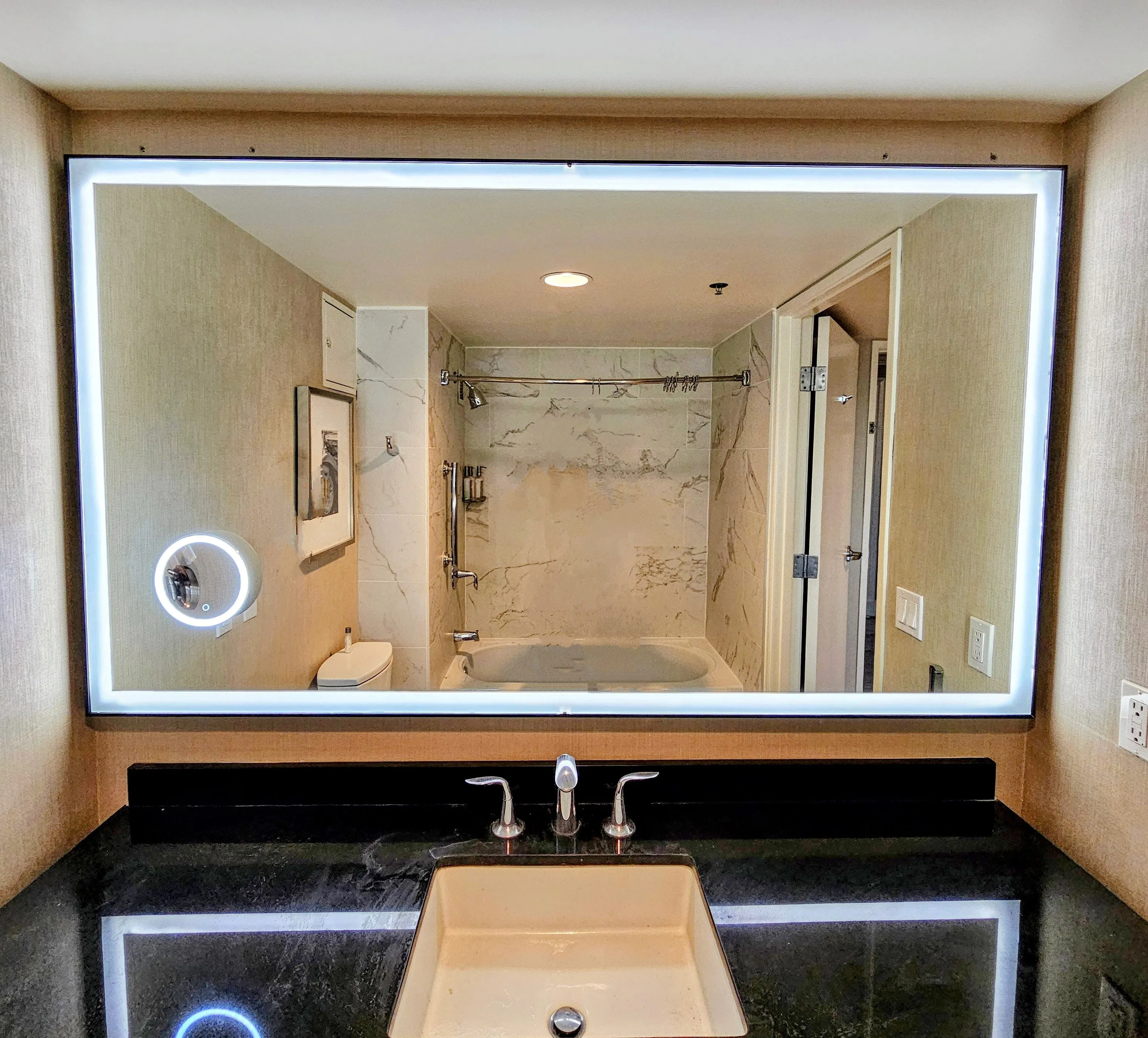 Customize Your Framed or Frameless Vanity Mirror - No Display