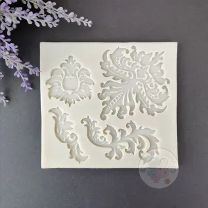 Damask - Silicon Mould