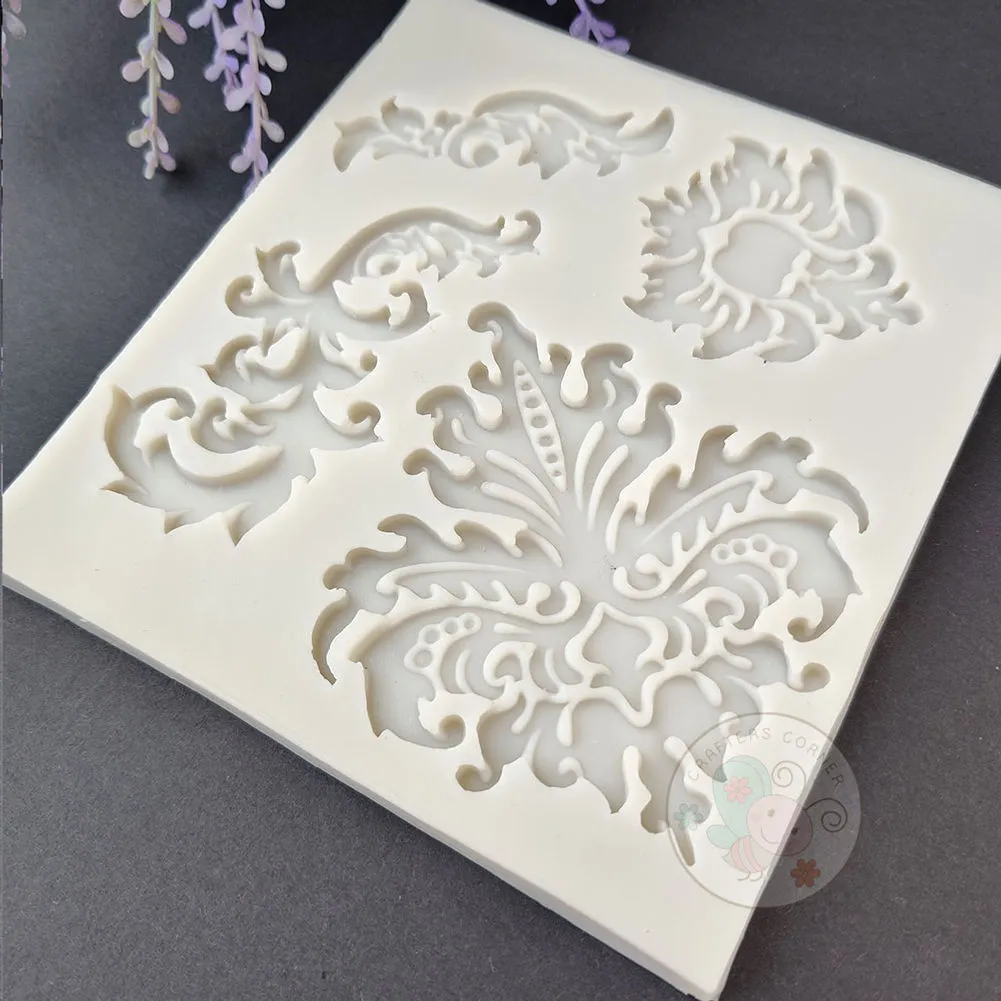 Damask - Silicon Mould