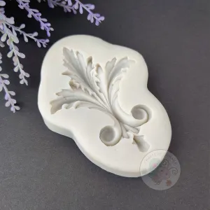 Deep Swirl Motif - Silicon Mould