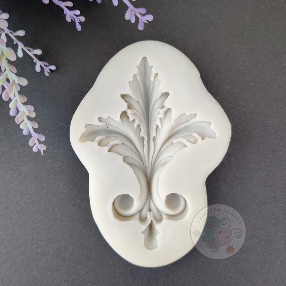 Deep Swirl Motif - Silicon Mould