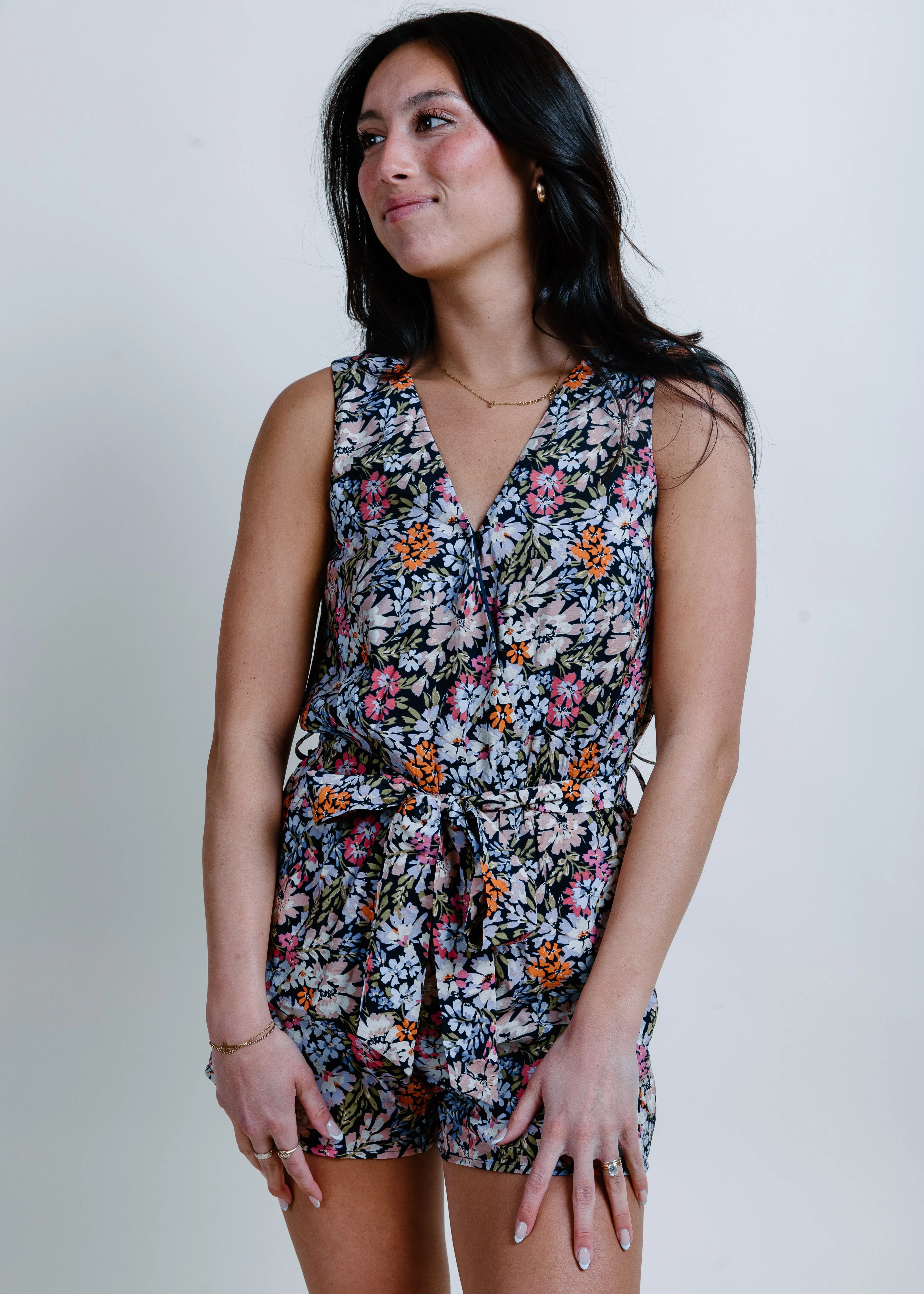 Delilah Floral Romper