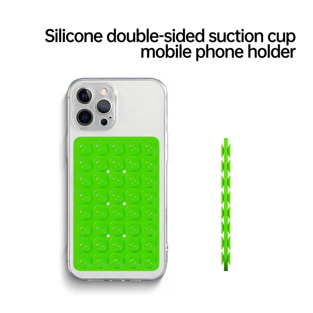 Double-Sided Silicone Suction Cup Phone Holder